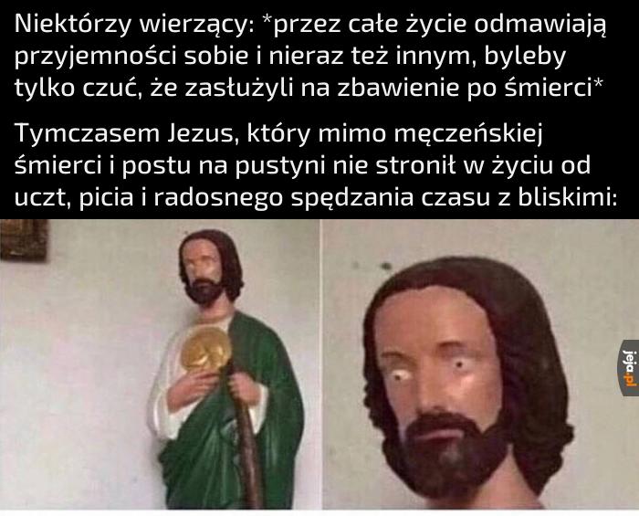Niektórzy próbują być świętsi od Boga