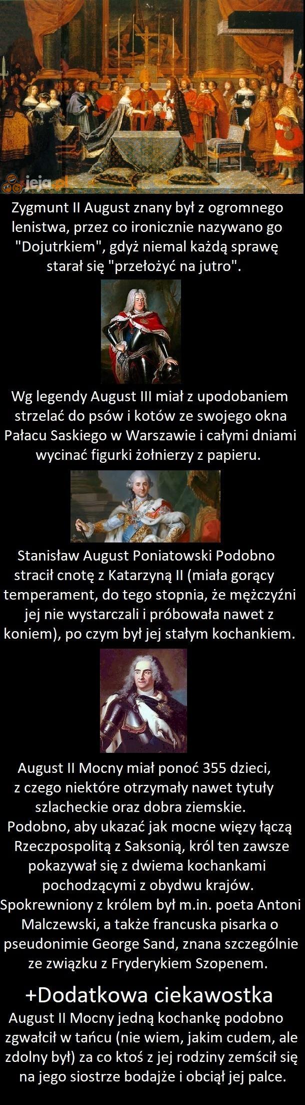 Ciekawostki o władcach i królach polskich