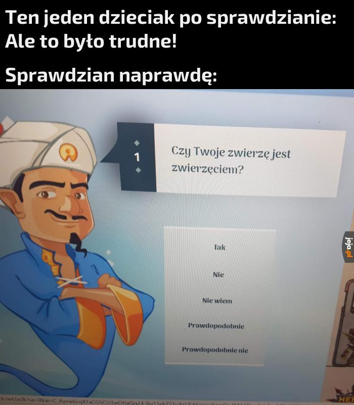 Rzeczywiście... bardzo trudne