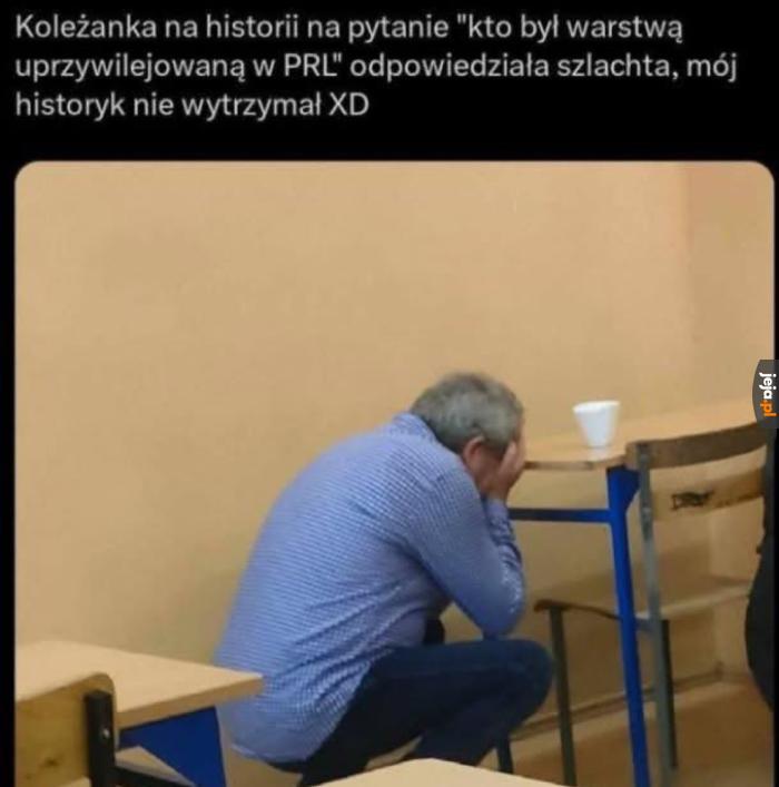 Pan profesor ma kryzys