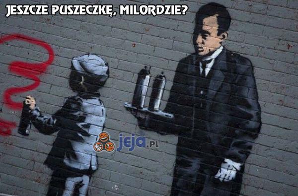 Jeszcze puszeczkę, Milordzie?