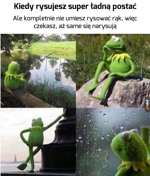 Największy ból człowieka lubiącego rysować