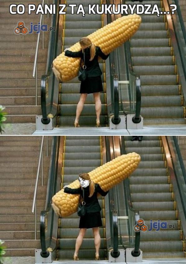 Co pani z tą kukurydzą...?