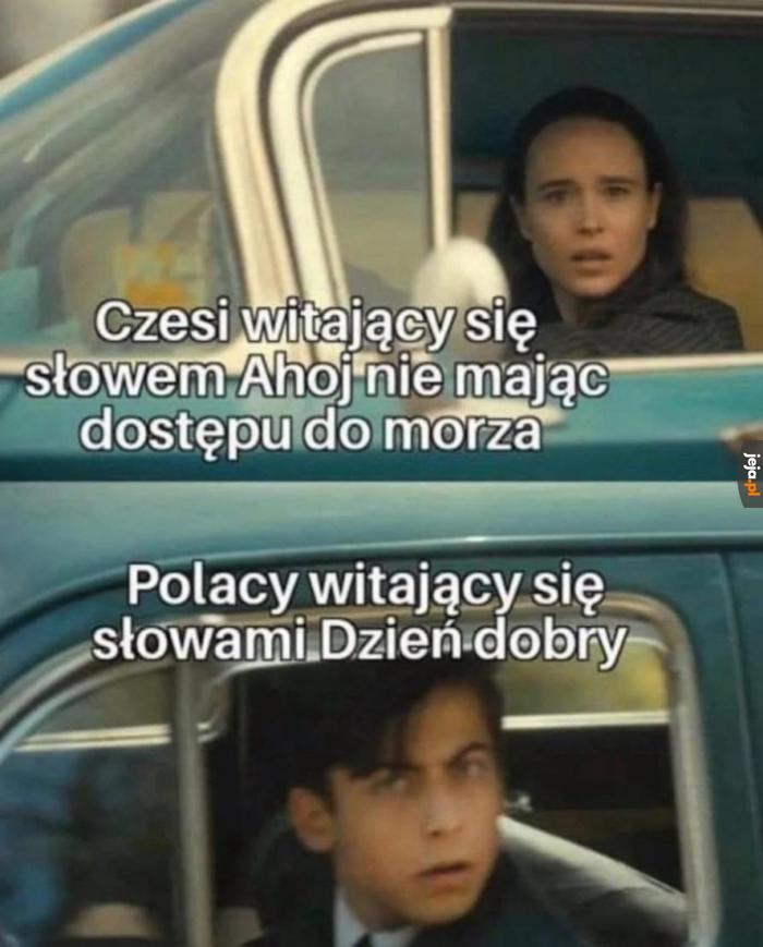 Jakie ku*wa dzień dobry?