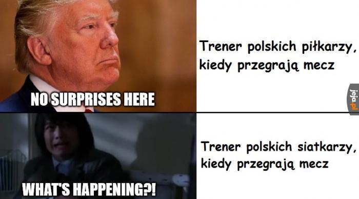 Tak to jest, jak się prawie zapomniało, co to porażka