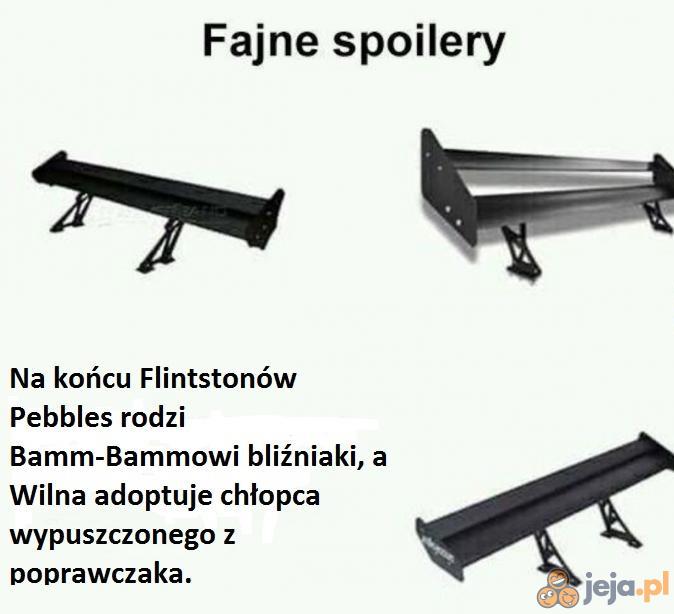 Lubicie spoilery?