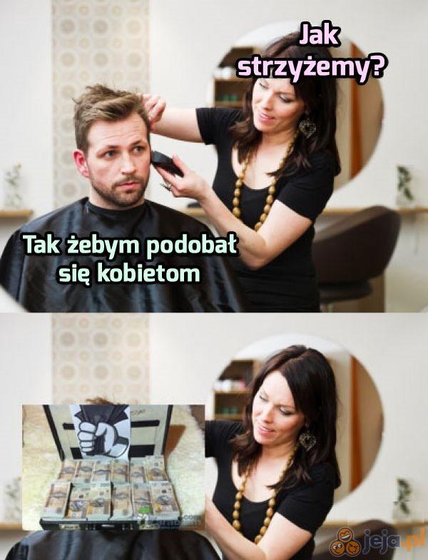 Każda będzie jego