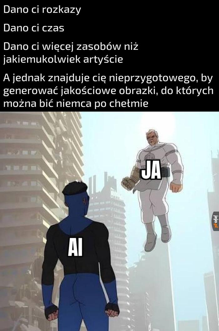 Jesteś rozczarowaniem