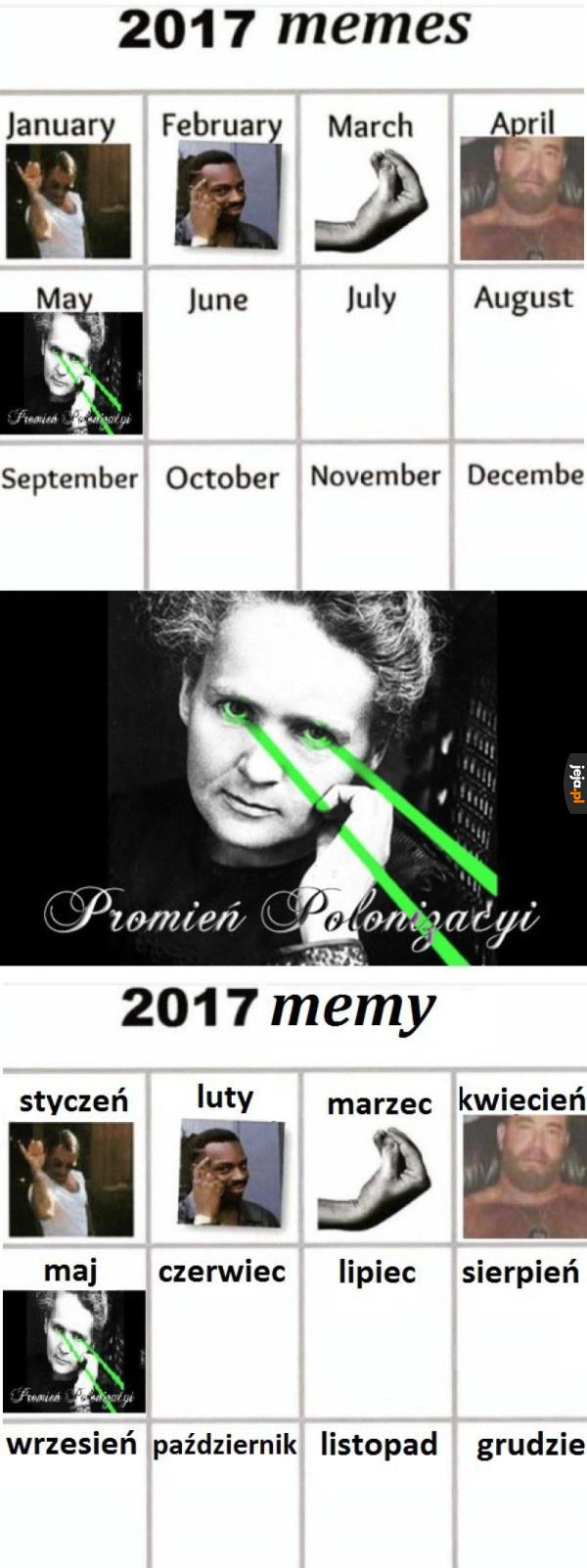 Polski promień, polski mem!