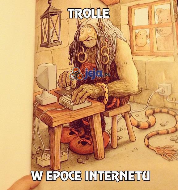 Trolle w epoce internetu