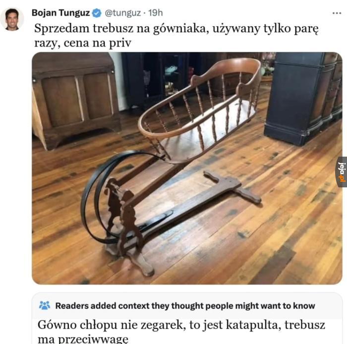 Ciekawe jak daleko poleci