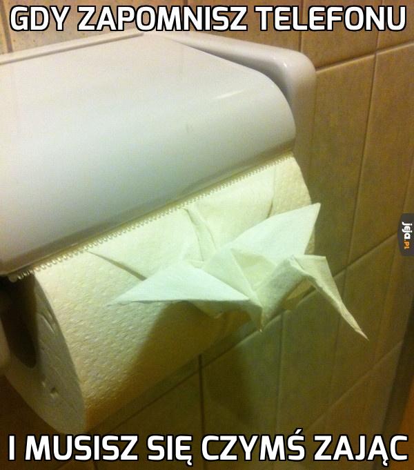 Toaletowe origami