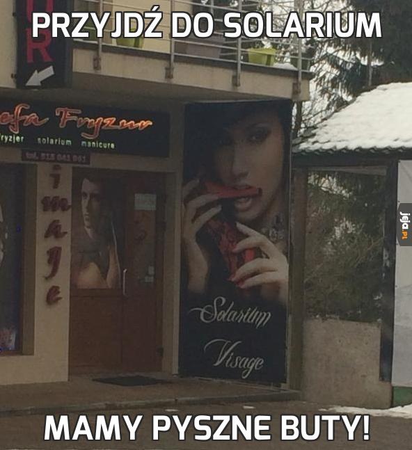 Przyjdź do solarium