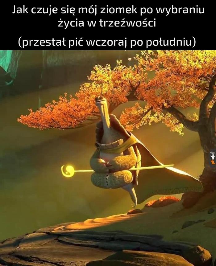 Nie wytrzyma do wieczora
