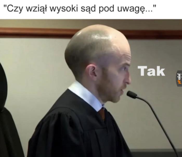 Ten sędzia pomyślał o wszystkim