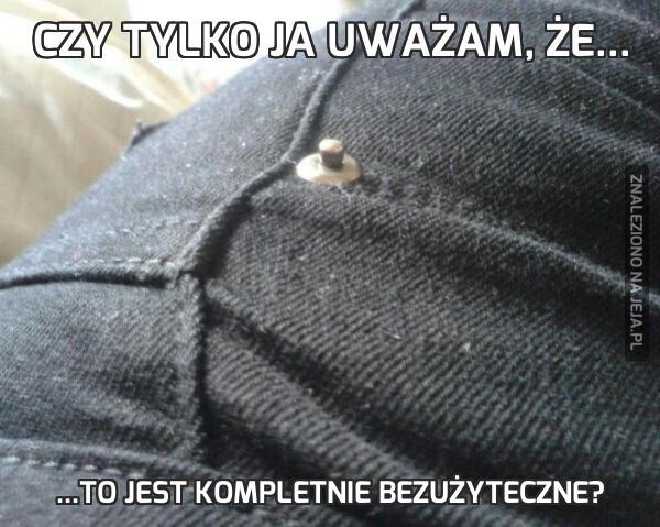 Czy tylko ja uważam, że...