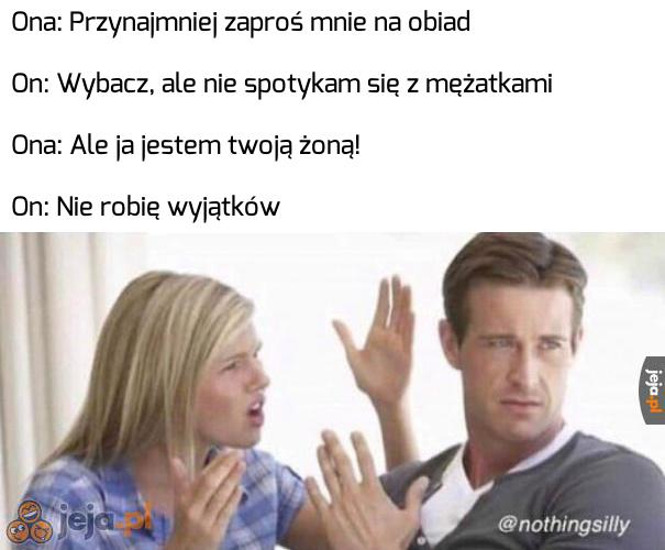 Mężczyzna z zasadami
