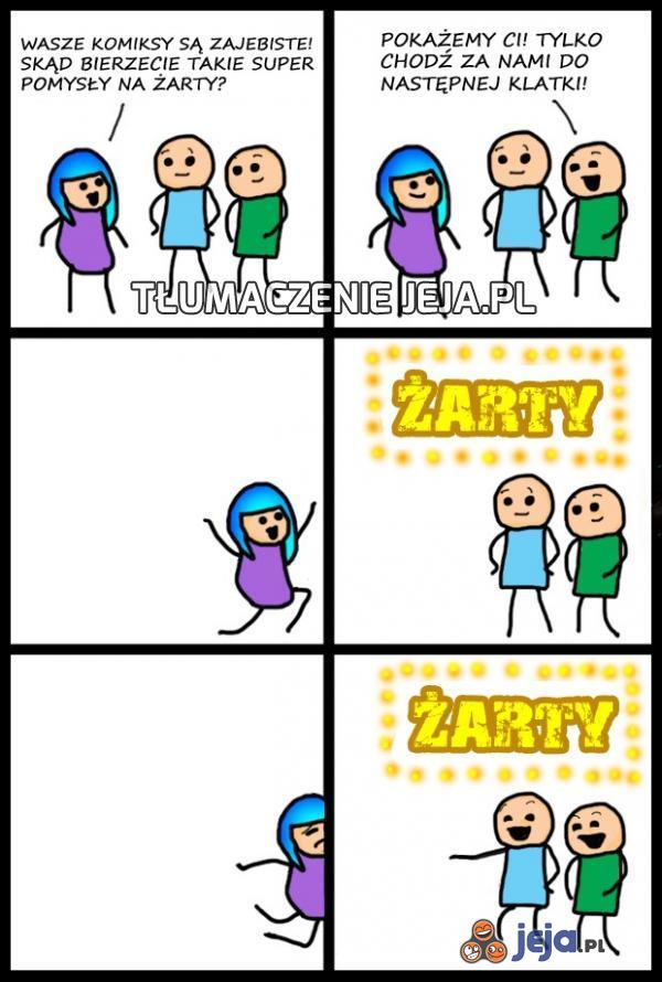 He he he, dobry żart
