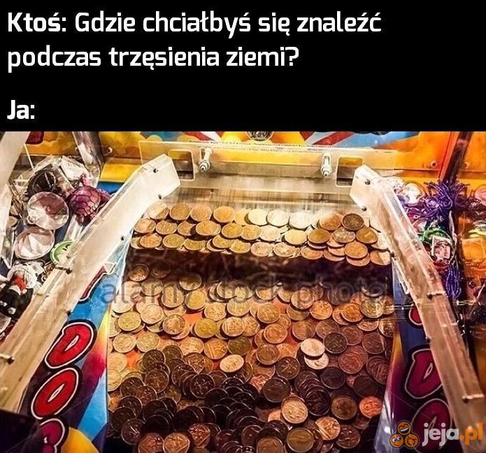 Do mnie, moje pieniążki