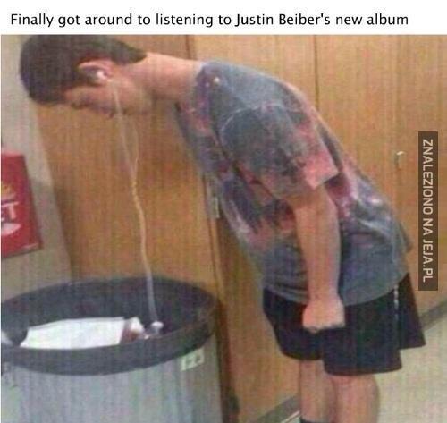 Kiedy w końcu zdecydujesz się posłuchać nowego albumu Biebera