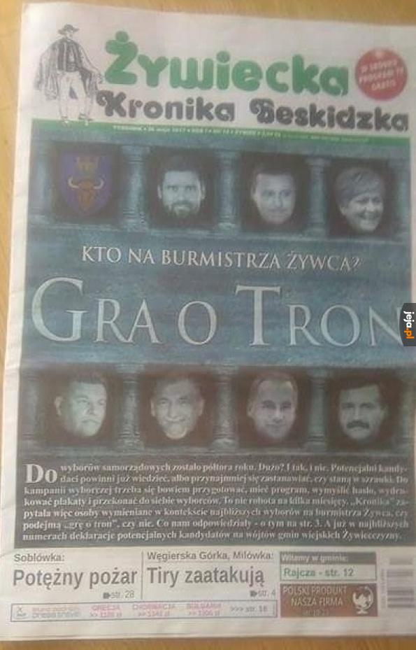 W tej gazecie potrafią budować dramaturgię