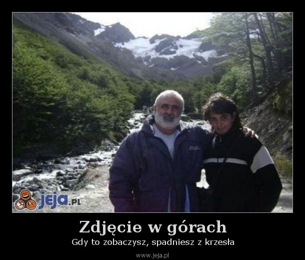 Zdjęcie w górach