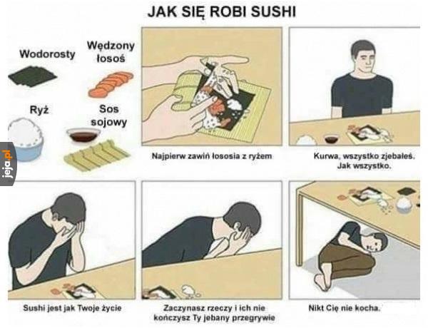 Jak się robi sushi