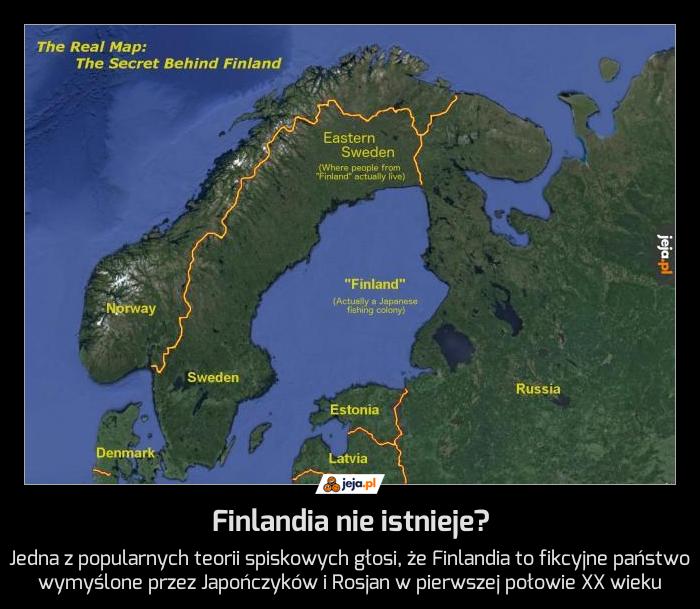 Finlandia nie istnieje?