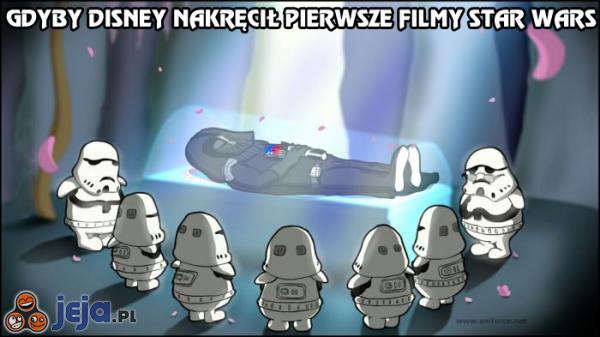 Gdyby Disney nakręcił pierwsze filmy Star Wars