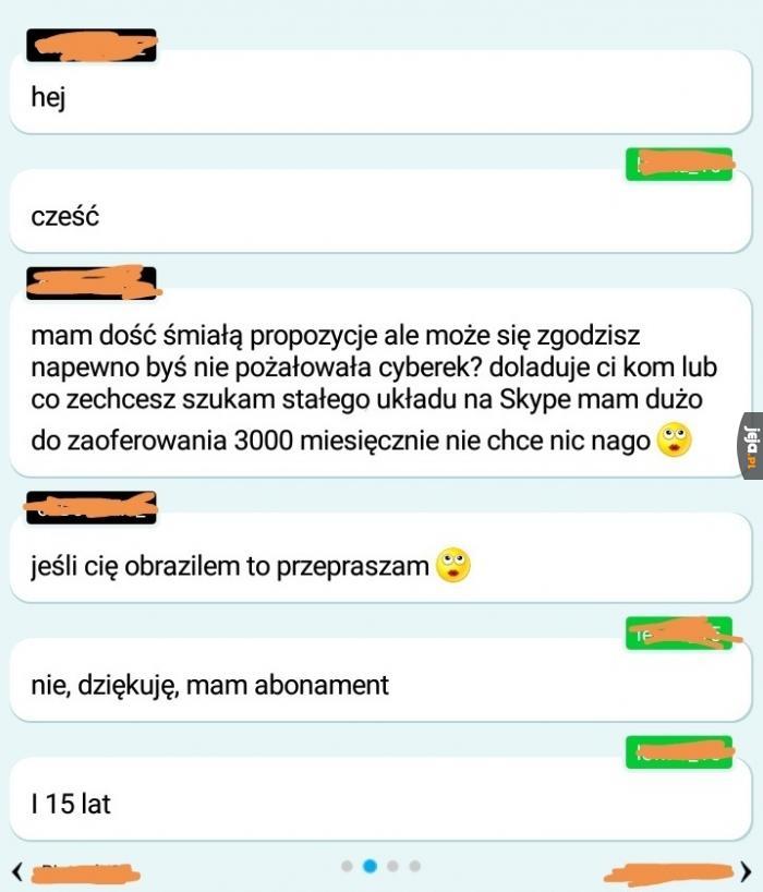 Nietrafiona propozycja