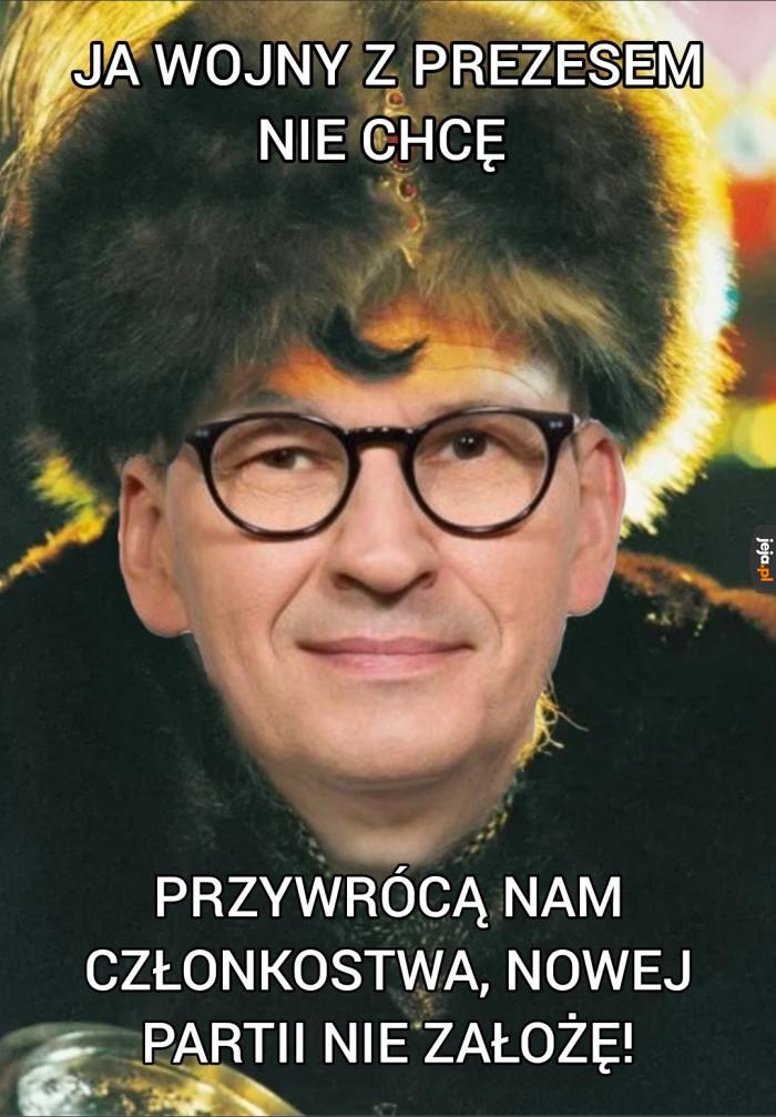 Buntownik nie poseł!