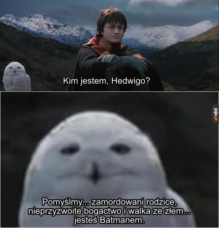 Okulary są jego maską