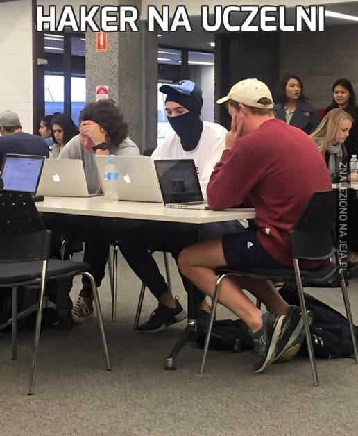 Haker na uczelni
