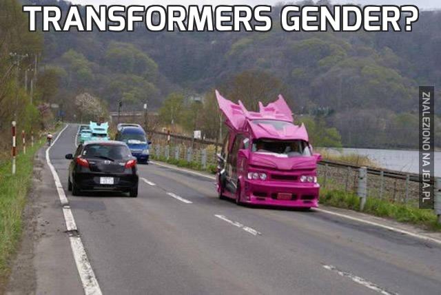 Transformers gender?