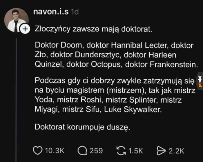 Takie są fakty