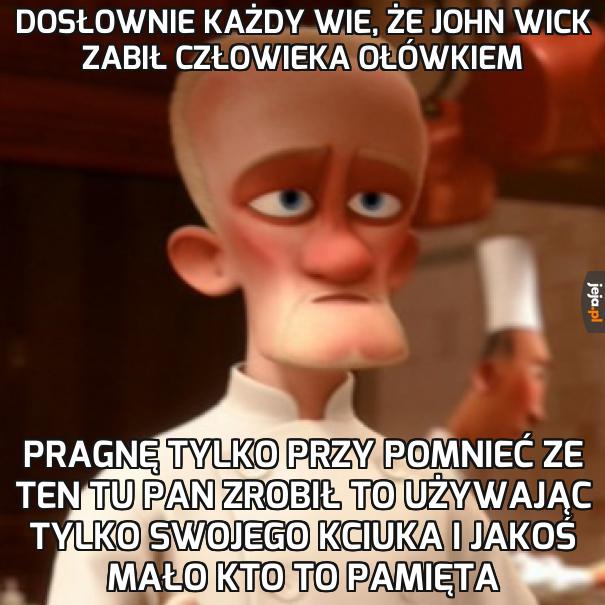 Ołówek byłby lepszy bo można naostrzyć