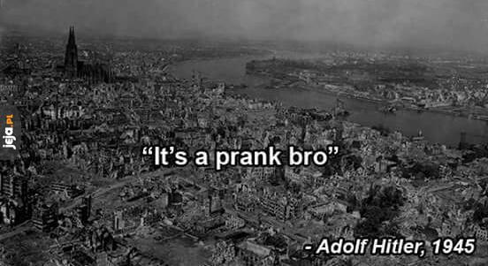 It's a prank!