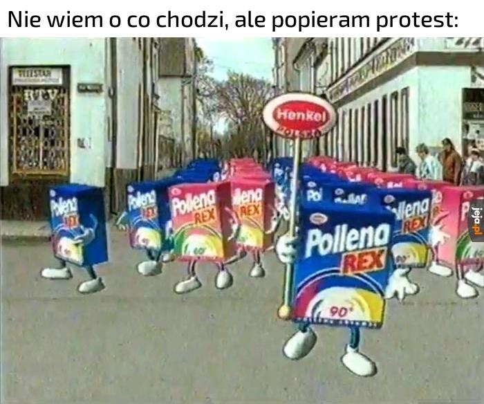 Więcej prania!