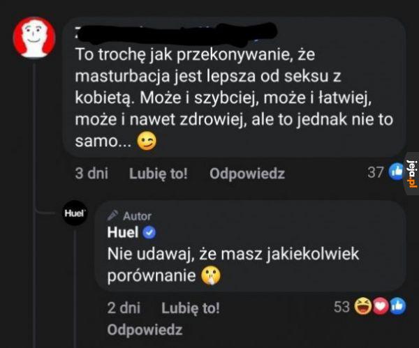 Trochę chamsko w sumie