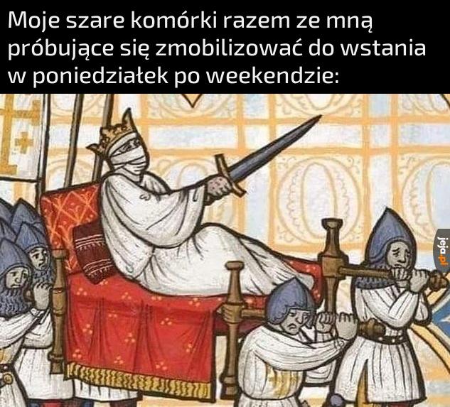 Większość musi wypełnić ten obowiązek - życzę więc nabrania sił przed tym