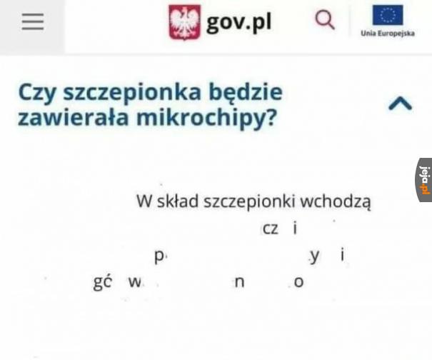 Skład szczepionek