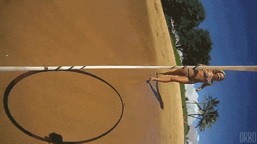 Kamerka na hula-hop