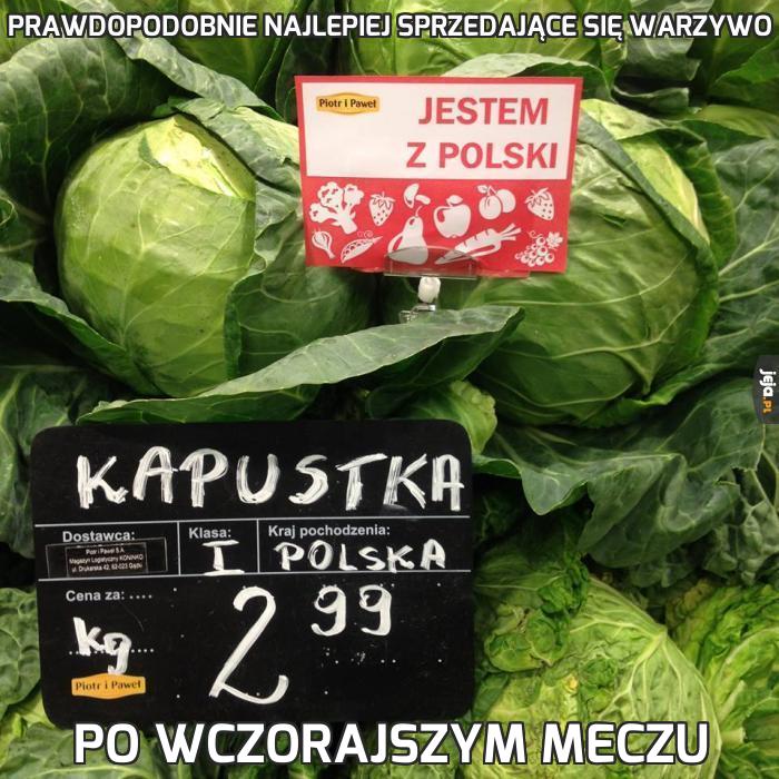 Prawdopodobnie najlepiej sprzedające się warzywo