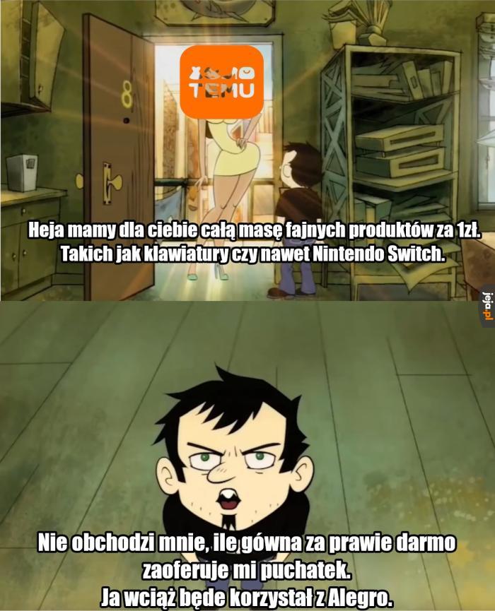 Moja nienawiść jest większa od mojej pazerności