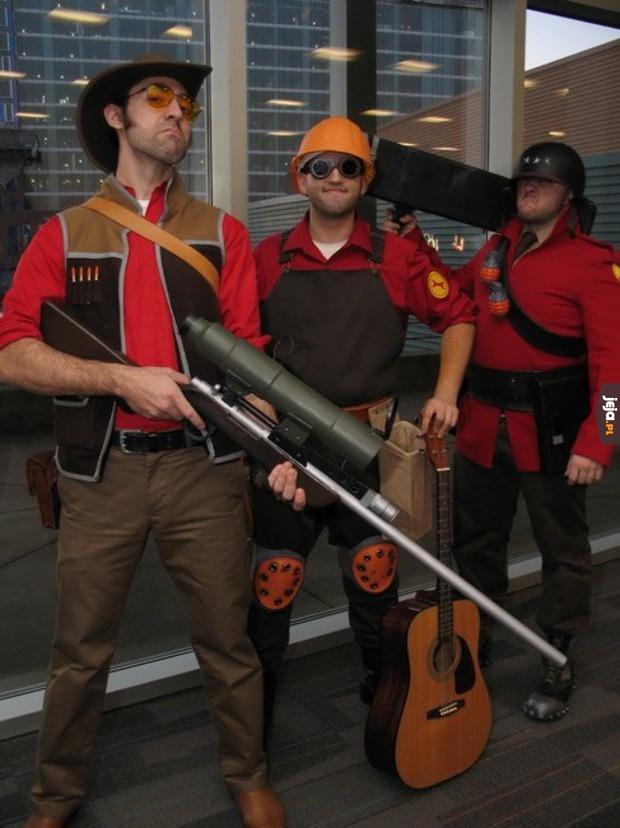 Cosplay z Team Fortress