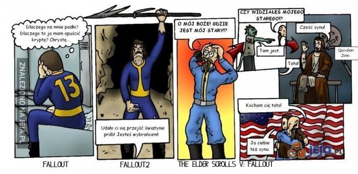 Fabuła pełna emocji w Fallout 3