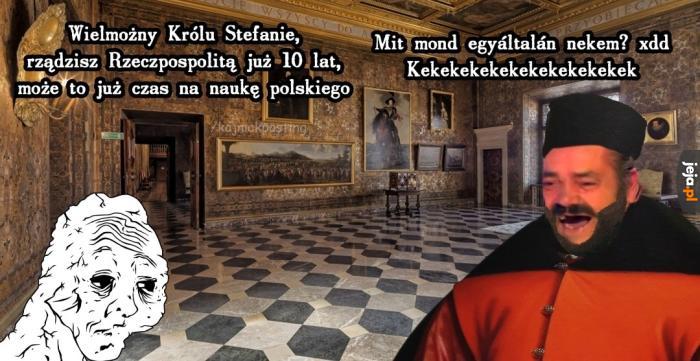 Stefan Batory wlazł do komory