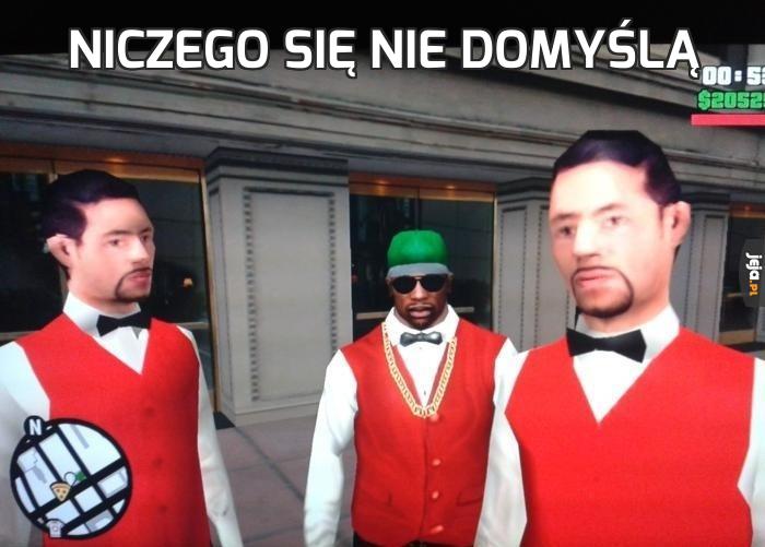 Niczego się nie domyślą