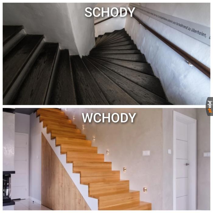 Wchodzisz czy schodzisz?