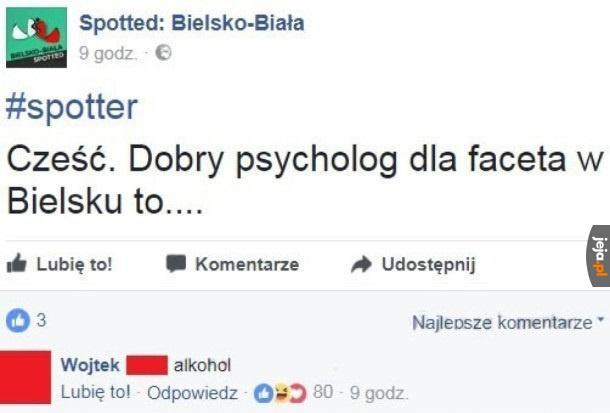 Poszukuję psychologa